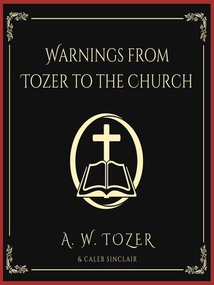 cover image of Warnings from Tozer to the Church